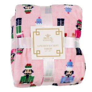 Nutcracker Marching Throw Blanket